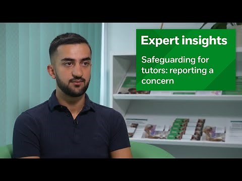 Reporting a concern | Safeguarding information for tutors