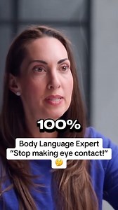 470K views · 3.1K reactions | Body language expert, Vanessa Van Edwards, reveals you should stop making eye contact! 勞 #podcasts #BodyLanguage #confidence | Steve Bartlett | Facebook