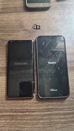 Samsung S9 vs Redmi Note 8 #techtok #custom #samsung #android