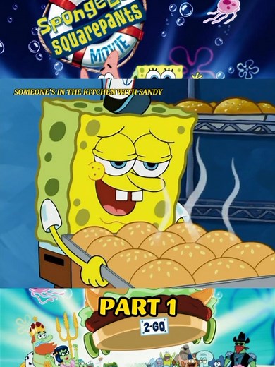 Exploring SpongeBob SquarePants in the Kitchen with Sandy