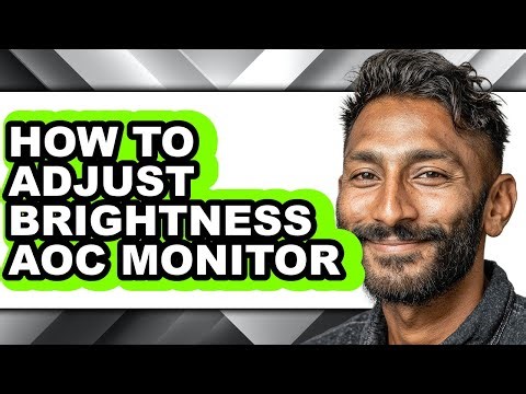 How to Adjust Brightness Aoc Monitor (updated)