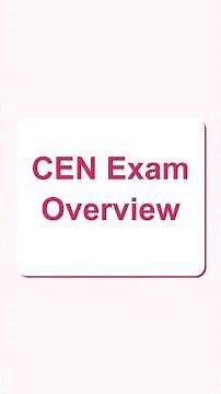 CEN Exam Overview Already Graded A+ Style Review#certifiedemergencynurse #cen2026 #cenexam
