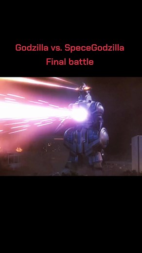 Godzilla vs. SpaceGodzilla Final Battle Overview