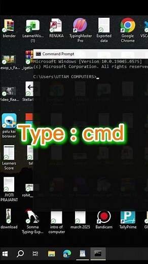 How To Check Windows Version In Cmd | #commandprompt #gadgets #tech #shorts #cmd