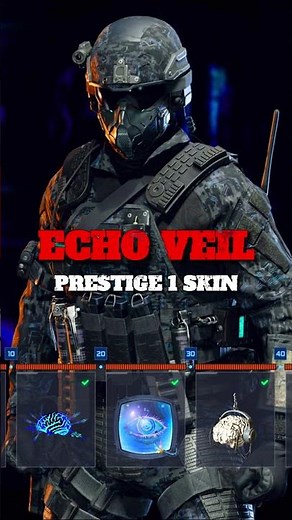 BO7 : How to Get Prestige 1 Echo Veil Skin