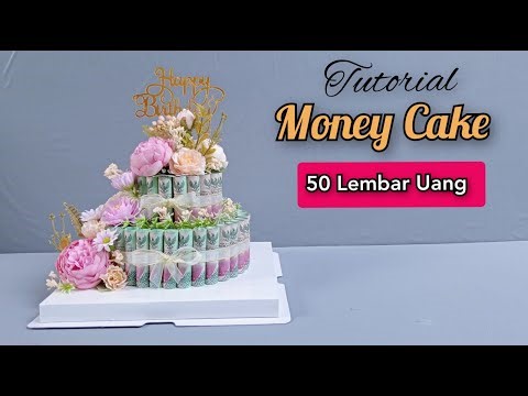How to Make a 50-Bill Money Cake | Money Cake Tutorial