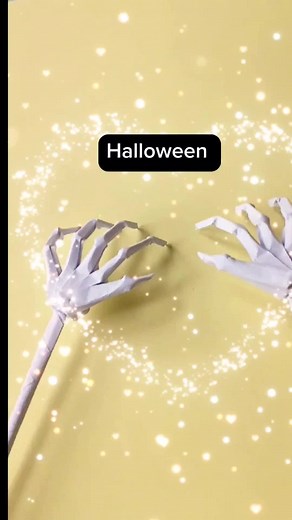 Tutorial de Origami de Calavera de Halloween