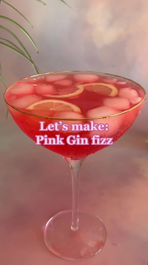 Pink Gin Fizz Cocktail: Refreshing Summer Drink Recipe!