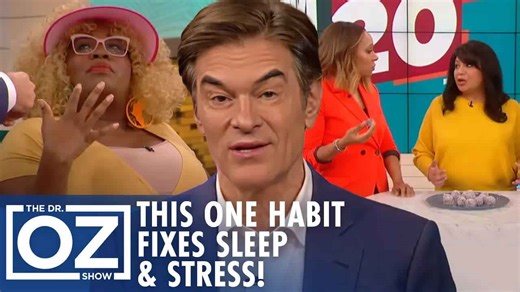 Sleep better & stress less: System 20 hacks for health & weight loss | Oz Health