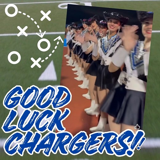 Round 1 of playoffs tonight!!! Good luck Chargers!!!💙 ⚡️ Clear Springs vs. Summer Creek 🏟 Turner Stadium 🏈 7pm kickoff | Clear Springs Silverados