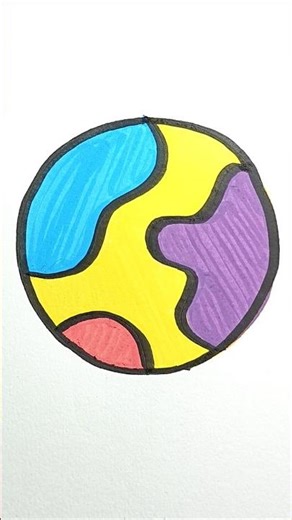 Abstract Patterns 🫟 ASMR coloring #shorts #viral #trending #youtubeshorts