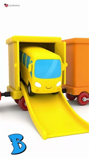 ABC Surprise Train Boxes A–H 🚂🎁 | Colorful Vehicle Phonics for Toddlers | UZR Learning