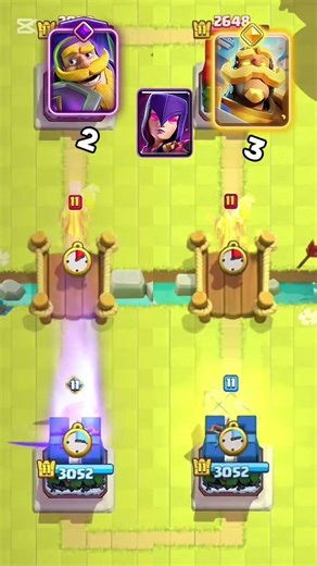 Evolution Knight vs Hero Knight #clashroyale #shorts
