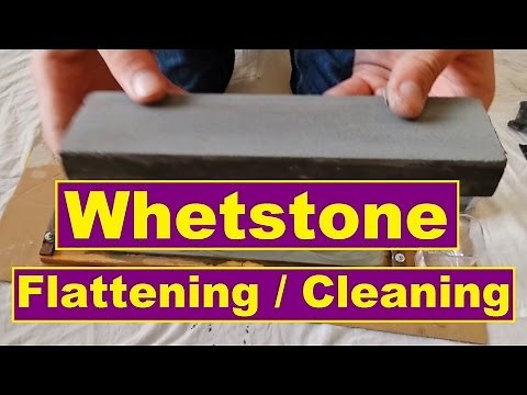 Whetstone flattening - cleaning