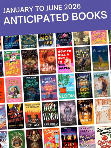 We've rounded up 72 anticipated books hitting shelves in the first half of 2026! 📚 Learn all about them on The Nerd Daily 🤓 #Booktok #2026Books #Books #Reading