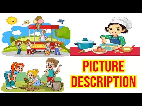 Learn English through Picture Description | Describe the Picture | Picture Composition