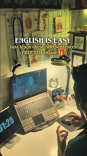 How I mastered English sentences (Free PDF) ⬇️ #study #neet #englishspeaking #englishspeaking