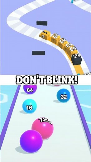 Jelly Snake 2048 vs Ball Run Satisfying Gameplay
