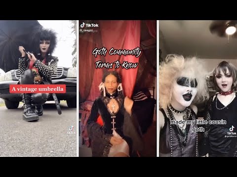 Goth Tiktok Compilation🦇🕸🕷