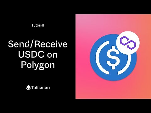 Send and receive USDC on Polygon