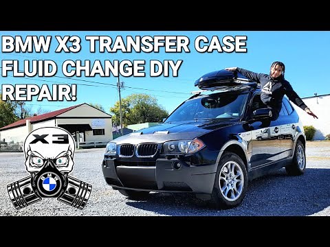 BMW X3 [E83] 2004-2010 Transfer case fluid change DIY Repair
