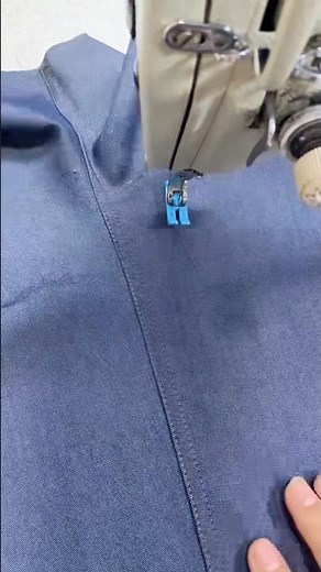 A common sewing method for shaping the crotch curve in jeans #sewingtutorial #tricks #diy