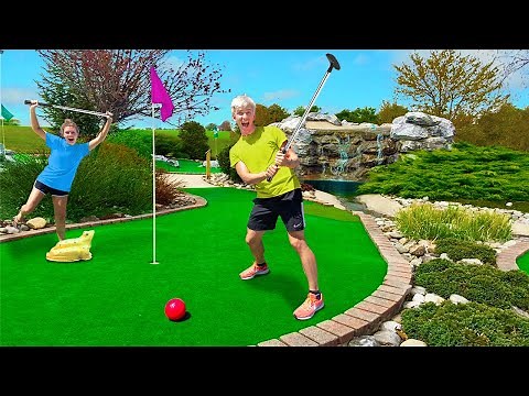 ULTIMATE Mini Golf Challenge!! (Winner Gets $10,000)