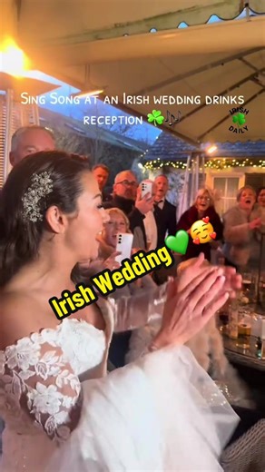 Irish Wedding Celebration Highlights with Sing Song
