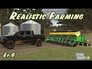 FS25 Realistic Farming | Testing the New Planter for Perfect Crops (Episode 6)