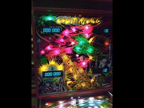 #564 Gottlieb COUNTERFORCE Pinball Machine - NEAT RULES! TNT Amusements