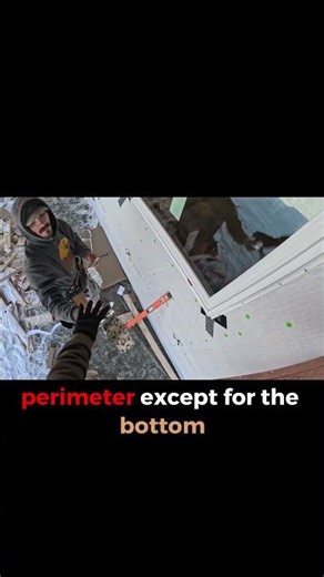 Installing a Window #carpentry #pov