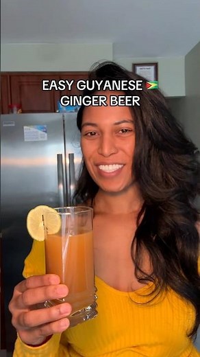 Easy Guyanese Ginger Beer