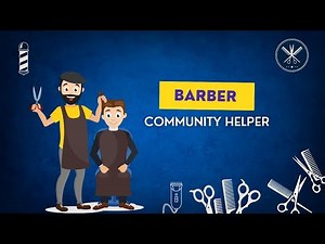 Community Helper—Barber | Kids Learning story | Community Helper for Kids