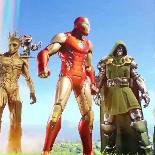 Top 5 Marvel Collabs 🔥 #fortnite #marvel #edit #collab #fyp #viral