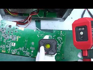 See the Unseen: UTi260B Thermal Camera Reveals Circuit Board Details with Macro Lens! #thermalcamera