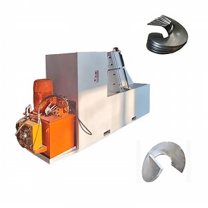 [Hot Item] Sectional Helical Spiral Blade Screw Conveyor Flight Bending Hydraulic Press Rolling Machine