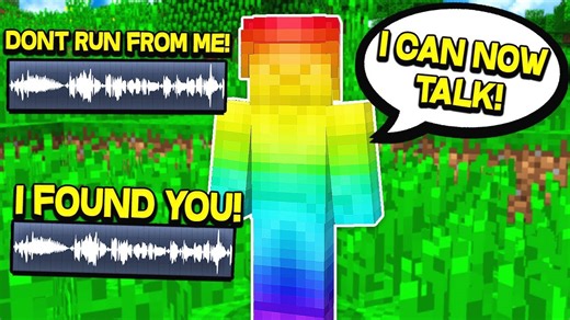 Giving Rainbow Steve a voice changes everything