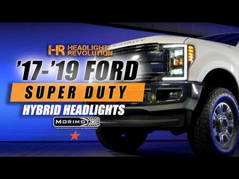 17-19 Ford Super Duty Morimoto XB Hybrid Install | Headlight Revolution