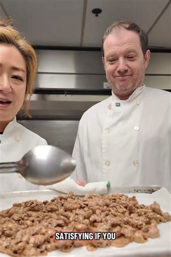 Candied nuts and mushrooms: A sweet and savory recipe