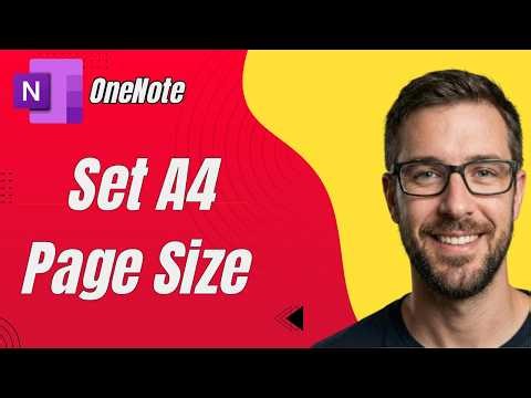 How To Set A4 Page Size In OneNote [2026 Guide]
