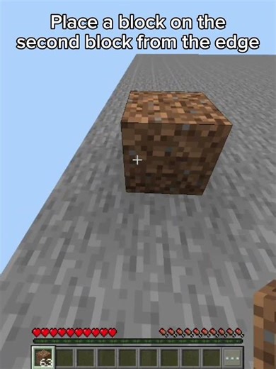 how to jump bridge in mc bedrock! #shorts #ytshorts #minecraftbedrock #mc #minecraft #viral #watch