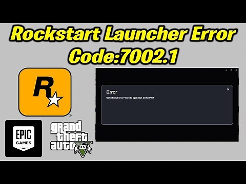 How To Fix Game Launch Error. Please try again later. Code:7002.1 (Rockstar Games Launcher) GTA5!