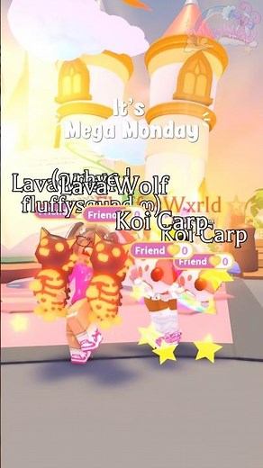 It’s #megamonday in #adoptme EHAT mega did you make fluffs? #roblox #adoptmeroblox