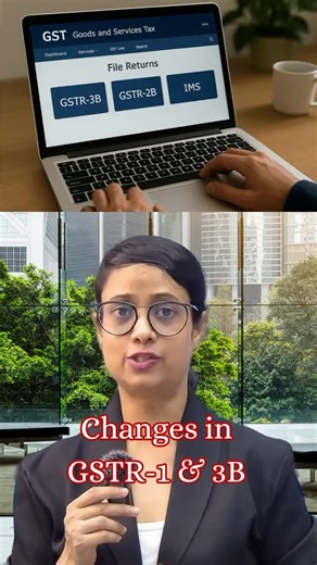 CA Guruji | GST | Income Tax| Finance | Investment | New GST changes in GST returns from October 2025 which you must know #gst #caguruji #tax #finance #incometax #cagurujishorts #changes... | Instagram