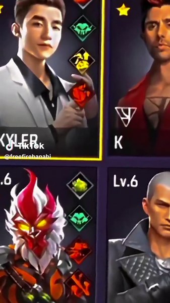 Free Fire Characters in Real Life