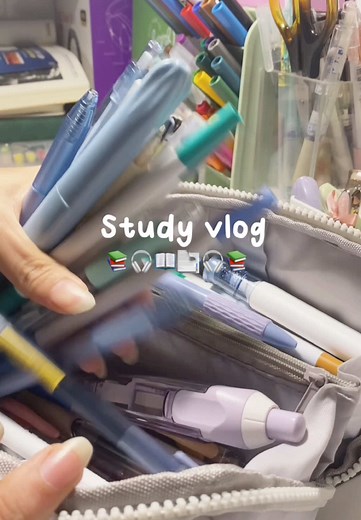 ASMR Study Vlog for Effective Learning