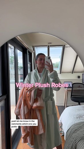 New Plush Robes Try-On Haul | Winter Fashion Reviews