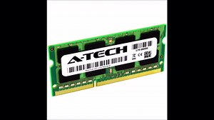 A-Tech 8GB DDR3/DDR3L 1600MHz PC3L-12800 (PC3-12800) CL11 SODIMM 2Rx8 1.35V 204-Pin Non-ECC SO-DIMM Laptop, Notebook RAM Memory Module