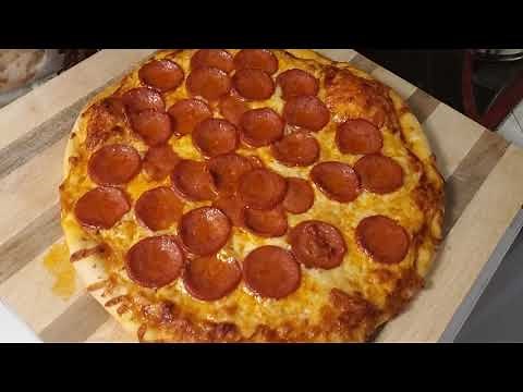 Homemade Pizza with Bobby Flay's Pizza Dough Recipe