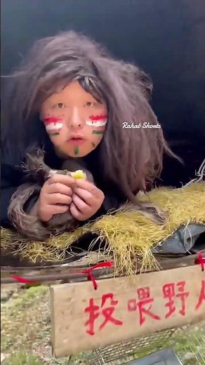 Mina has left home and is hiding in a hut.